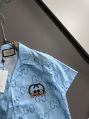 Conjunto GUCCI  Hype Monograma Azul