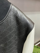Jaqueta Bomber Gucci Varsity em Couro GG Alto Relevo - Edição Especial