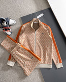 Conjunto Lacoste Paris Jacquard