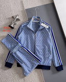 Conjunto Lacoste Paris Jacquard