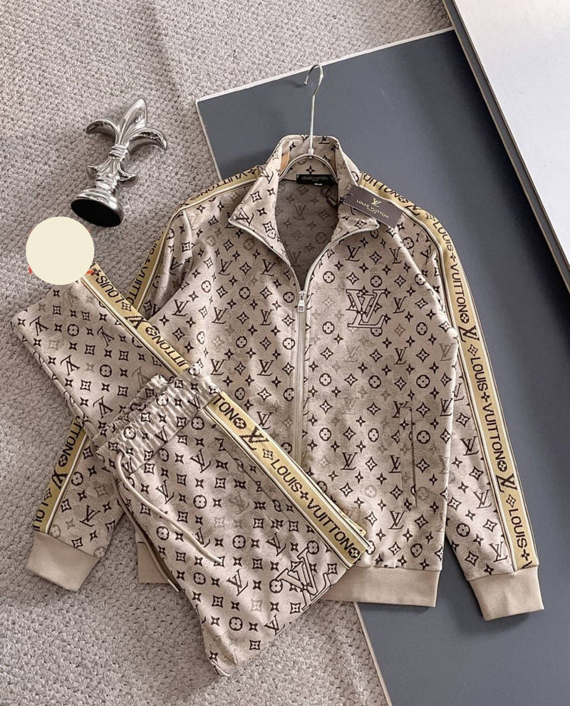Conjunto Louis Vuitton Beige Tape